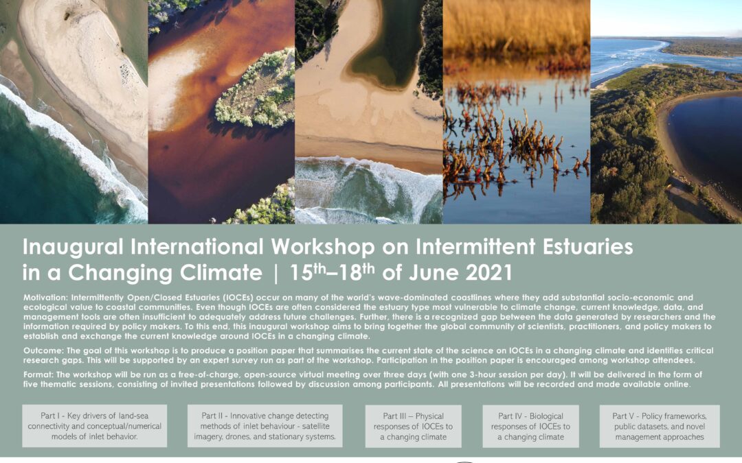 June 2021 | International workshop on intermittent estuaries in a changing climate